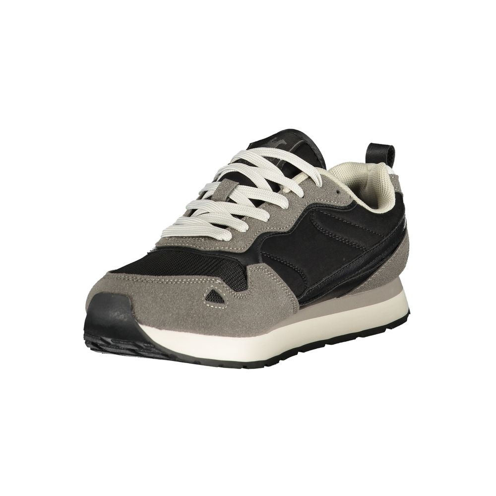U.S. Grand Black Polyurethane Men Sneaker U.S. Grand