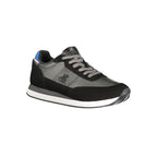 U.S. Grand Black Polyurethane Men Sneaker U.S. Grand