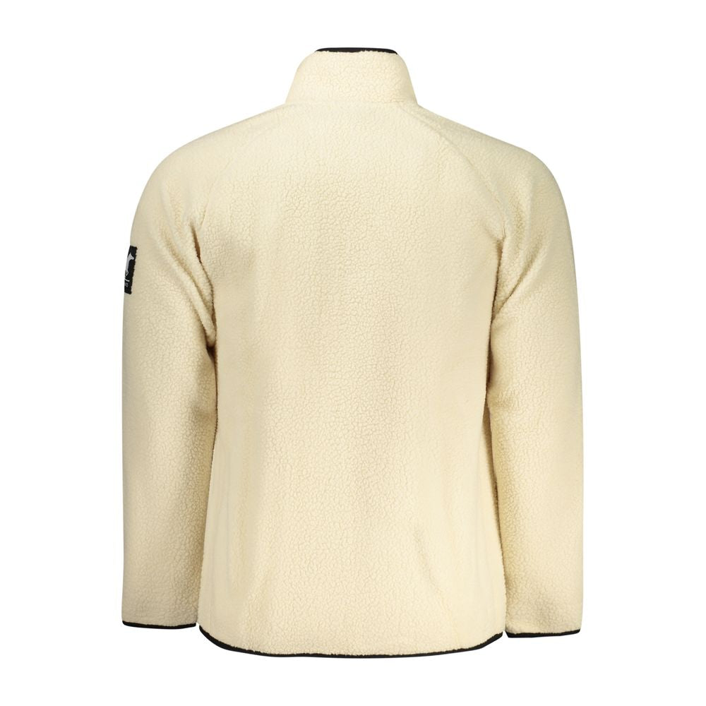 U.S. Grand White Polyester Men Sweatshirt U.S. Grand
