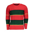 U.S. Grand Rosso Acrylic Men Sweater U.S. Grand