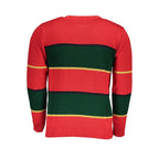 U.S. Grand Rosso Acrylic Men Sweater U.S. Grand