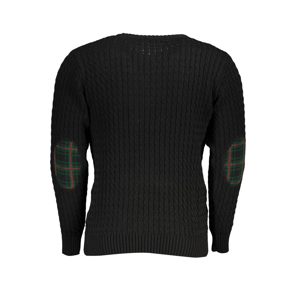 U.S. Grand Nero Acrilico Men Sweater U.S. Grand