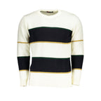 U.S. Grand White Acrylic Men Sweater U.S. Grand