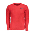 U.S. Grand Rosso Acrylic Men Sweater U.S. Grand
