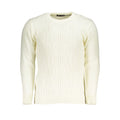 U.S. Grand Bianco Acrylic Men Sweater U.S. Grand