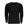 U.S. Grand Black Acrylic Men's Sweater U.S. Grand