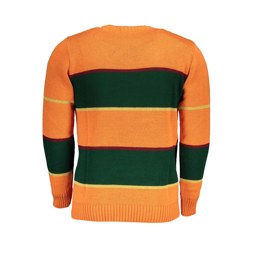 U.S. Grand Arancione Acrylic Mens Sweater U.S. Grand