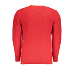 U.S. Grand Rosso Acrylic Men Sweater U.S. Grand