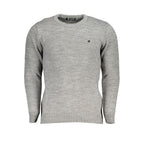U.S. Grand Grigio Acrylic Men Sweater U.S. Grand