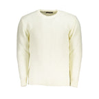 U.S. Grand Bianco Acrylic Men Sweater U.S. Grand