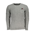 U.S. Grand Grigio Acrylic Men Sweater U.S. Grand
