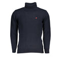 U.S. Grand Blue Acrylic Men Sweater U.S. Grand