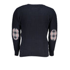 U.S. Grand Blu Acrylic Mens Sweater U.S. Grand
