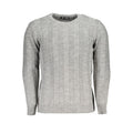 U.S. Grand Grigio Acrylic Men Sweater U.S. Grand