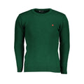 U.S. Grand Green Acrylic Men's Sweater U.S. Grand