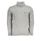 U.S. Grand Grigio Acrylic Men Sweater U.S. Grand