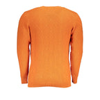 U.S. Grand Arancione Acrylic Mens Sweater U.S. Grand