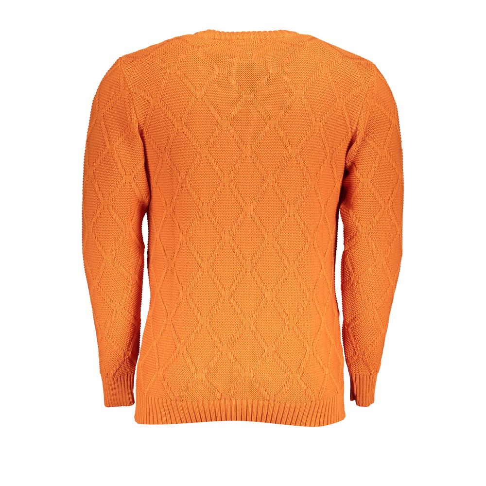 U.S. Grand Arancione Acrylic Mens Sweater U.S. Grand