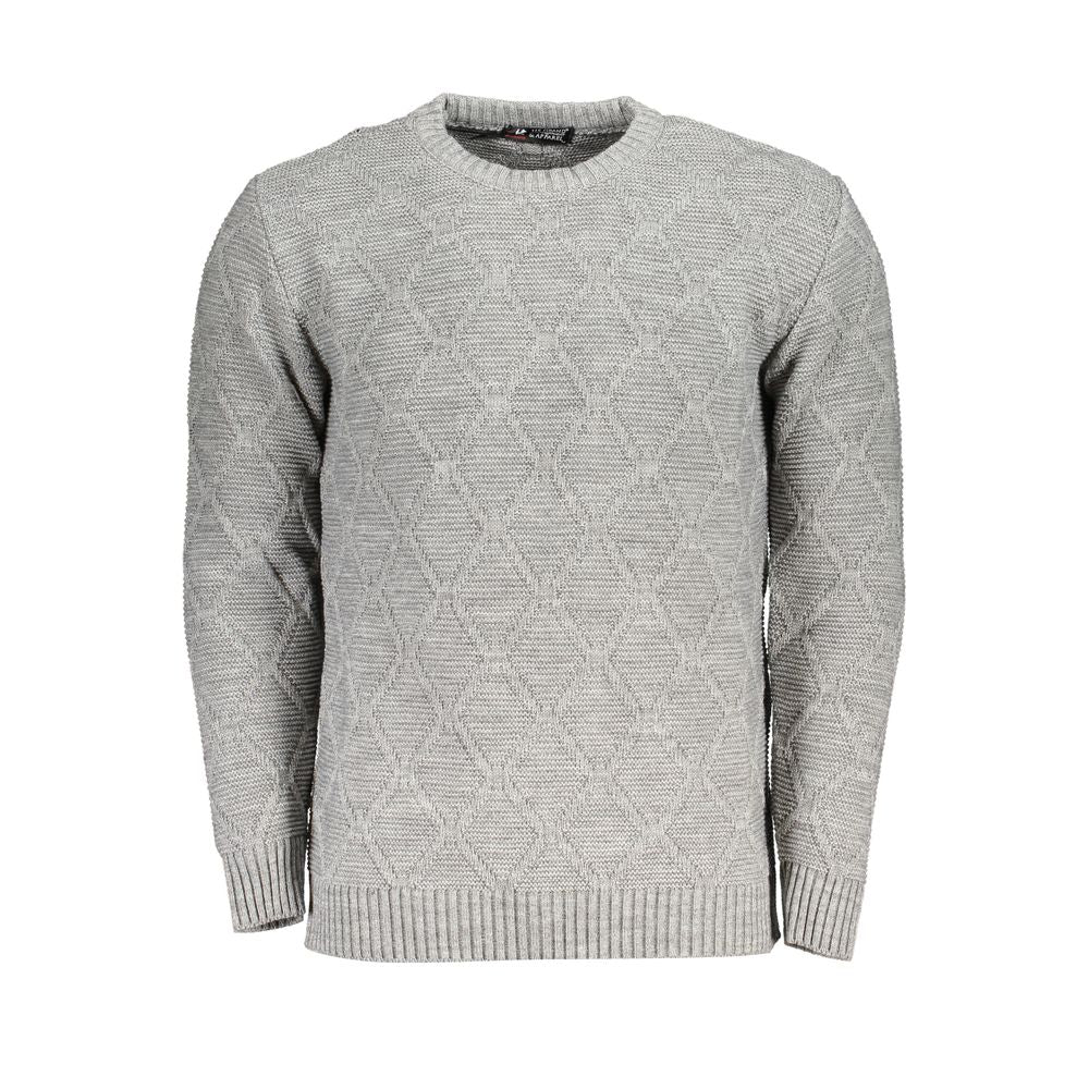 U.S. Grand Grigio Acrylic Men Sweater U.S. Grand