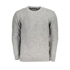 U.S. Grand Grigio Acrylic Men Sweater U.S. Grand