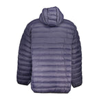 U.S. Grand Blue Polyester Men's Jacket U.S. Grand