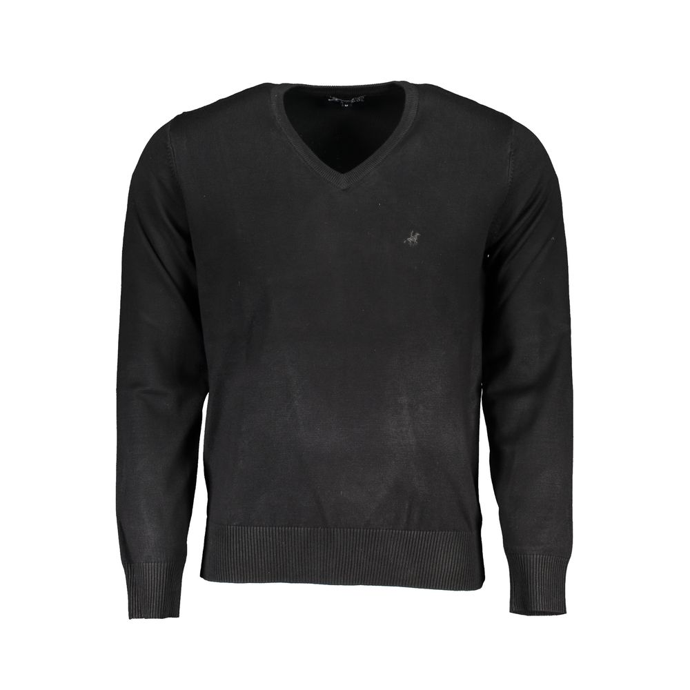 U.S. Grand Nero Viscosa Uomo Maglia U.S. Grand