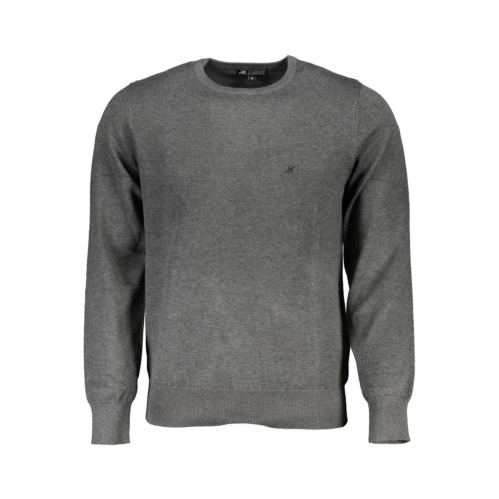 U.S. Grand Grigio Viscosa Men Sweater U.S. Grand
