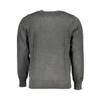 U.S. Grand Grigio Viscosa Men Sweater U.S. Grand