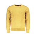 U.S. Grand Yellow Viscosa Men Sweater U.S. Grand