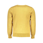 U.S. Grand Yellow Viscosa Men Sweater U.S. Grand