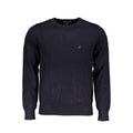 U.S. Grand Blue Viscose Men's Sweater U.S. Grand