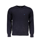 U.S. Grand Blue Viscose Men's Sweater U.S. Grand