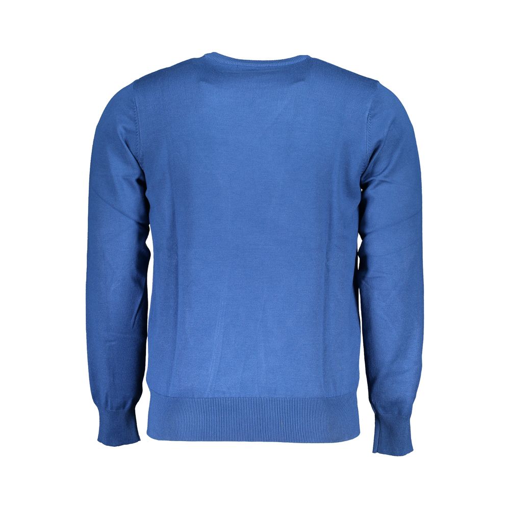 U.S. Grand Blu Viscosa Uomo Maglia U.S. Grand