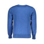 U.S. Grand Blu Viscosa Uomo Maglia U.S. Grand