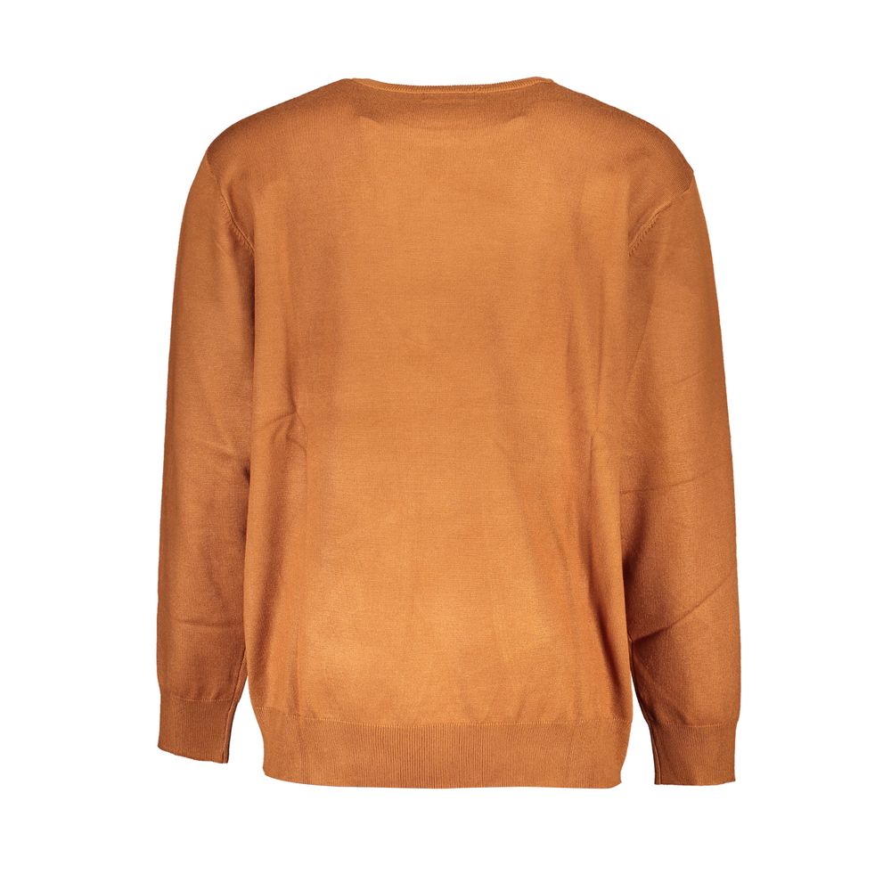 U.S. Grand Marrone Viscosa Mens Sweater U.S. Grand