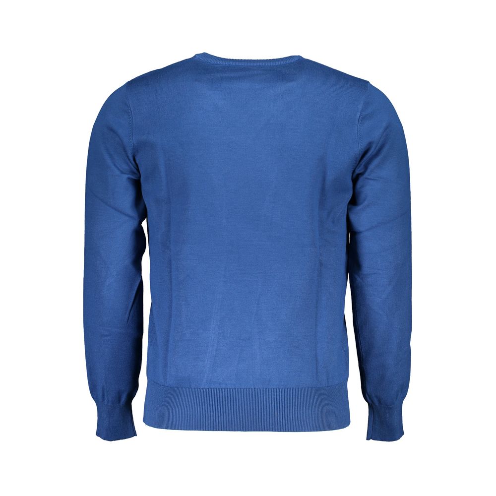 U.S. Grand Blue Viscosa Men's Sweater U.S. Grand