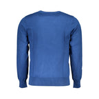 U.S. Grand Blue Viscosa Men's Sweater U.S. Grand