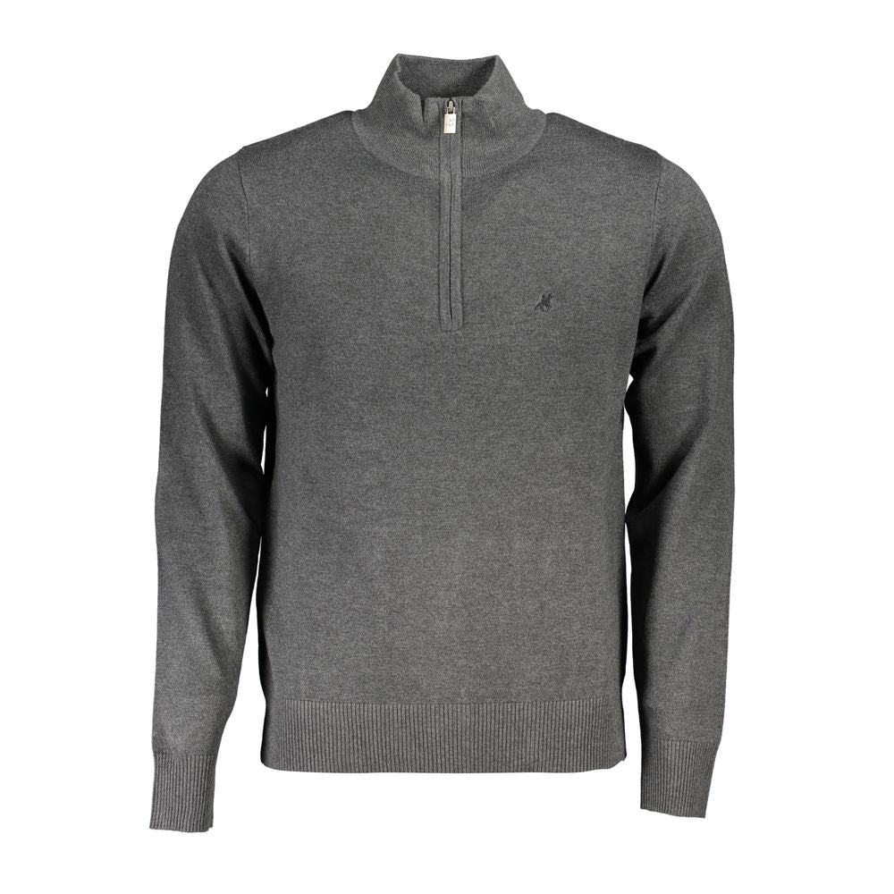 U.S. Grand Grigio Viscosa Men Sweater U.S. Grand