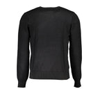 U.S. Grand Black Viscosa Mens Sweater U.S. Grand