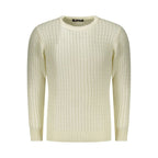 U.S. Grand Bianco Acrylic Men Sweater U.S. Grand