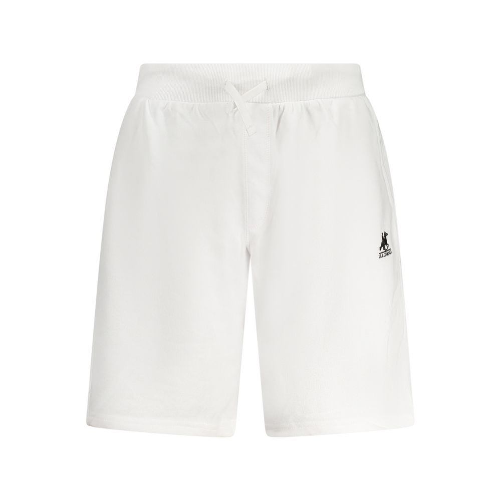 U.S. Grand White Cotton Men's Sweatpant U.S. Grand