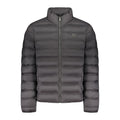 U.S. Grand Black Polyester Men's Jacket U.S. Grand