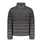 U.S. Grand Black Polyester Men's Jacket U.S. Grand