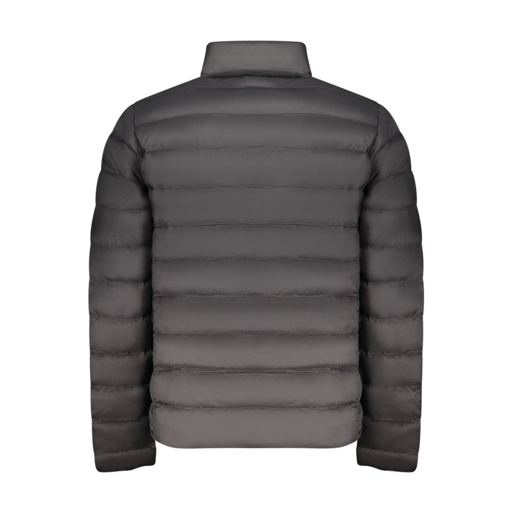 U.S. Grand Black Polyester Men's Jacket U.S. Grand