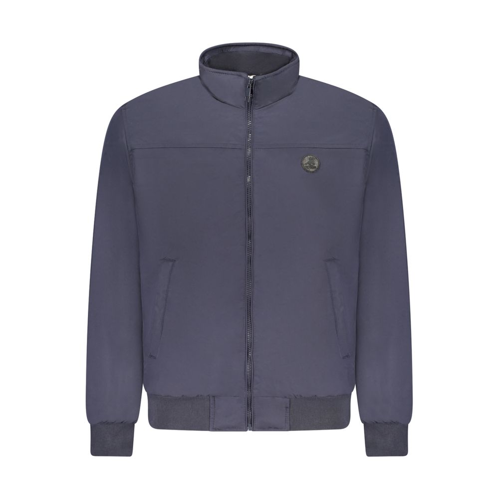 U.S. Grand Blu Polyester Men's Jacket U.S. Grand