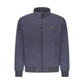 U.S. Grand Blu Polyester Men's Jacket U.S. Grand