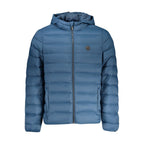 U.S. Grand Blue Polyester Men's Jacket U.S. Grand