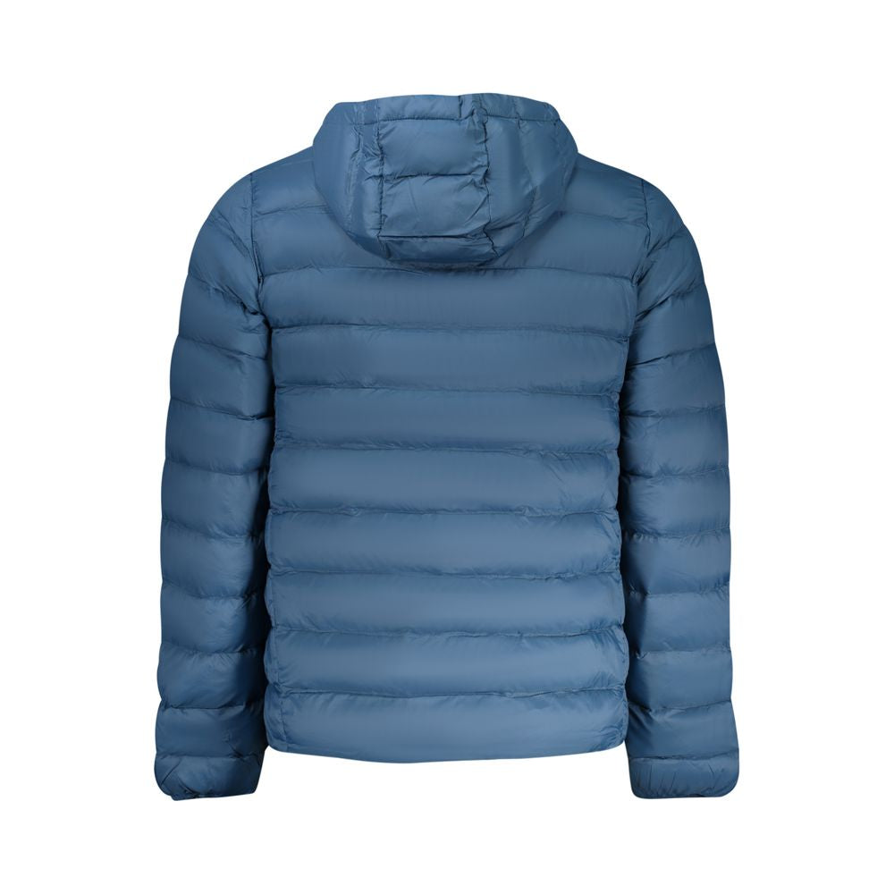 U.S. Grand Blue Polyester Men's Jacket U.S. Grand