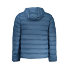 U.S. Grand Blue Polyester Men's Jacket U.S. Grand