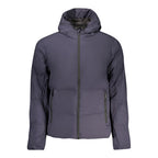U.S. Grand Blu Polyester Men's Jacket U.S. Grand